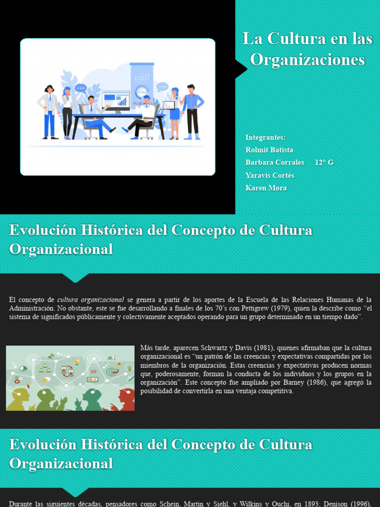 La Cultura en Las Organizaciones | PDF | Cultura organizacional | Business