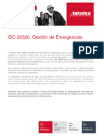 Presentacion Iso 22320 Gestion de Emergencias