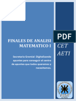 Analisis Matematico I