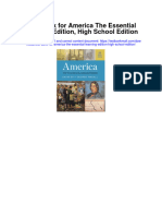 Test Bank For America The Essential Learning Edition High School Edition