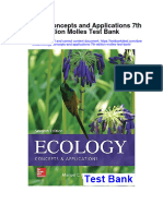 Ecology Concepts and Applications 7th Edition Molles Test Bank