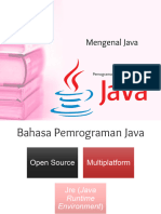 1 Pengenalan Java