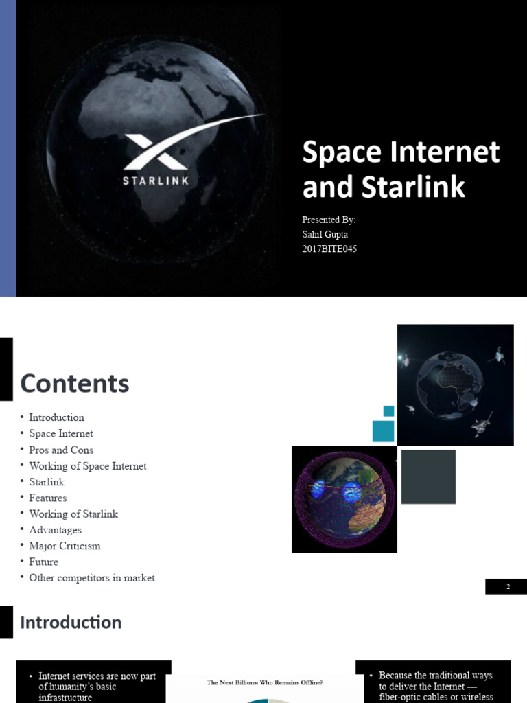 Space Internet and Starlink | Download Free PDF | Satellite ...
