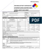 MSDS Lead Plates Concorde