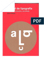 Manual de Tipografia John Kane PDF