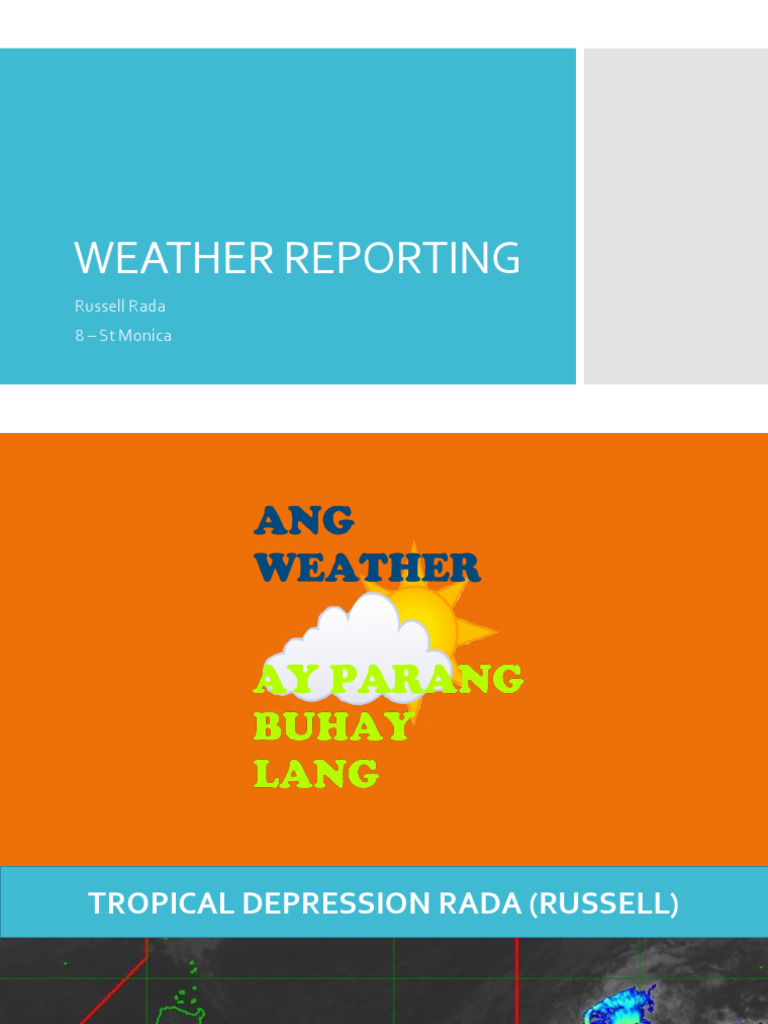 Weather Reporting | PDF