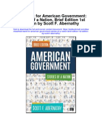 Test Bank For American Government Stories of A Nation Brief Edition 1st Edition by Scott F Abernathy