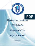 Bartinuniversitesi 20232024 Akademikyilikayitkilavuzu