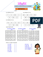 5° y 6° Miércoles 17 Ficha Hallamos Los Multiplos de Un Numero