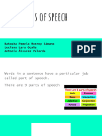 Parts of Speech