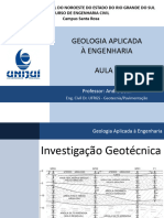 AULA 08 - Investigação Geotécnica