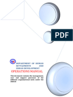 2020 DHSUD Operations Manual
