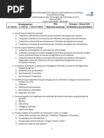Examen de Machine Learning 2022-2023 | PDF | Apprentissage automatique ...