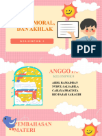 KELOMPOK 8 - Moral, Etika, Dan Akhlak Dalam Pandangan Islam