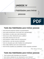 Teste Das Habilidades para Treinar Pessoas