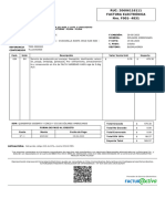 RUC: 20606116111 Factura Electrónica Nro. F001-4831