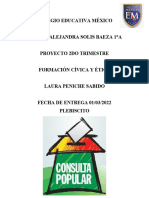 Proyectos 2do Trimestre (Mecanismos de Partcipación Ciudadana)