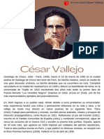Biografía de César Vallejo