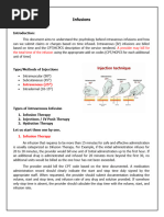 Inravenous Infusion Presentation