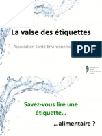 ASEF Décrypter les étiquettes - Foire de Marseille