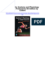 Test Bank For Anatomy and Physiology For Health Professions 4th Edition by Colbert