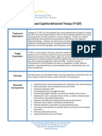 TF-CBT Fact Sheet Therapists