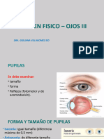 Examen Fisico - Ojo III