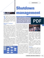 3.7 - December 2002 - Shutdown Management