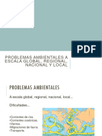 Problemas Ambientales GLOBALES