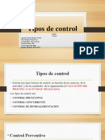 Tipos de Control