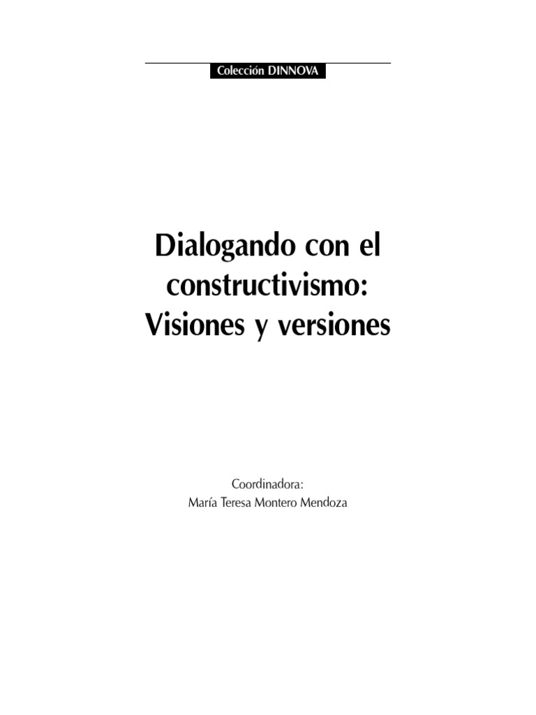 Constructivismo en la educación superior | PDF | Constructivismo ...
