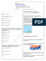 Introdução A Equação Do 2 Grau