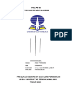 TUGAS 3 MK. Evaluasi Pemb. Di SD.