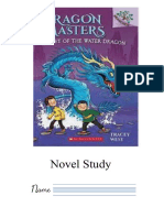 Dragon Masters Secrets of The Water Dragon Novel Study