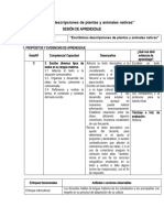 Escribimos Descripciones de Plantas y Animales Nativas