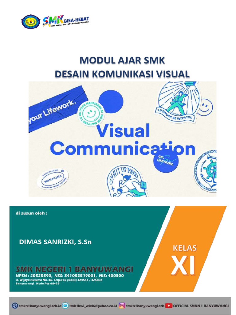 Modul Ajar Desain Komunikasi Visual | PDF | Seni