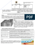 Sismos y Ondas, 1°e