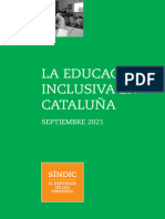 Informe Educacion Inclusiva Cast