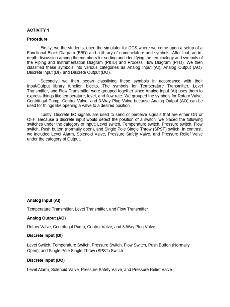 DCS Simulator: Student Guide | PDF | Technology & Engineering