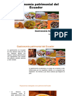 Gastronomía Patrimonial Del Ecuador