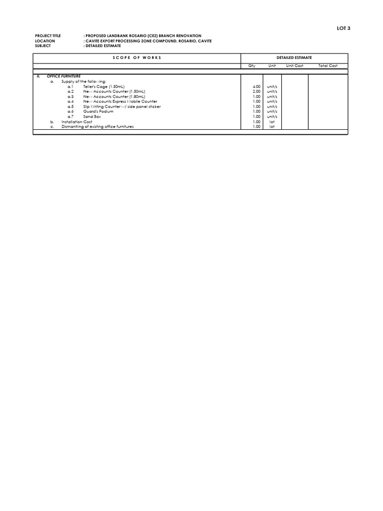 Office Furniture_For Quotation PDF