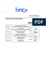 FIN-COB-REG-01 Reglamento de Condiciones Financieras v.2