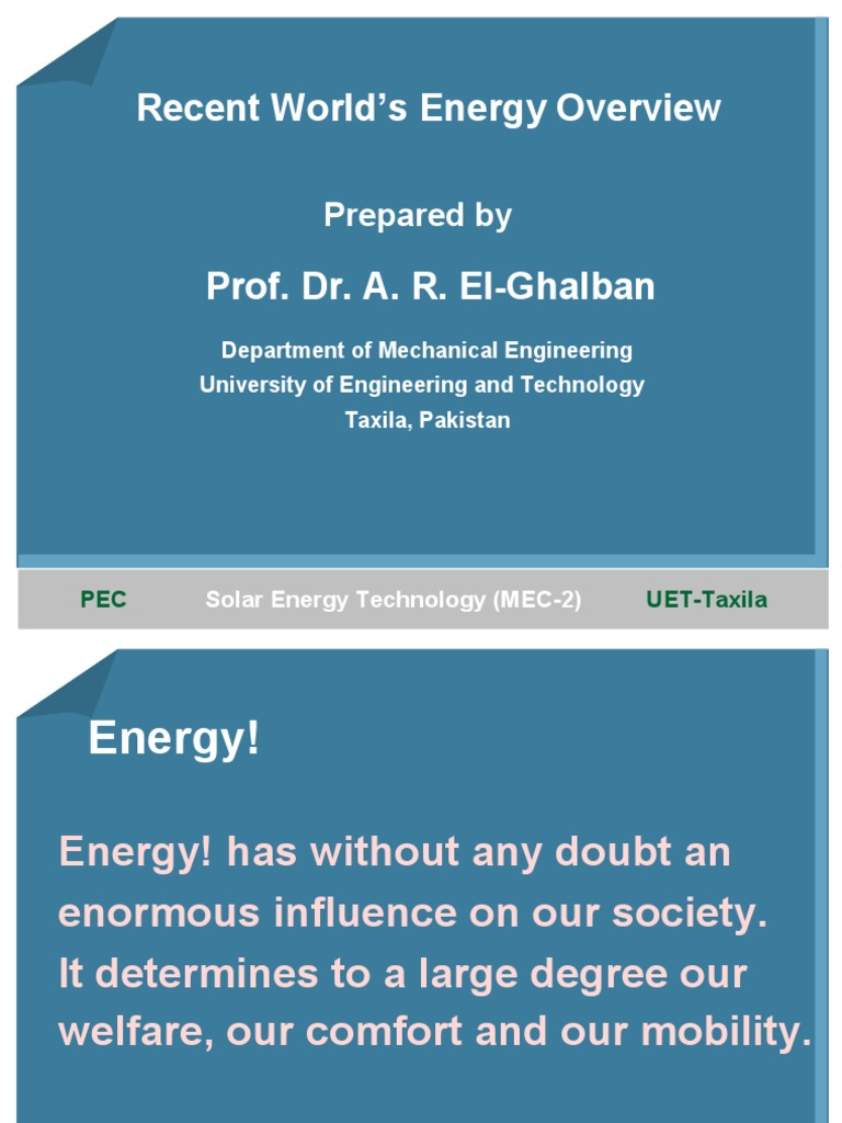Energy Resources and Sustainability Overview | PDF | Sustainability ...