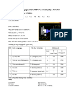 Đáp Án Cad Cam 2015