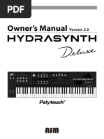 ASM Hydrasynth Deluxe Owners Manual 2.0.1