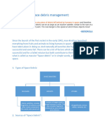 Why Work On Space Debris Management