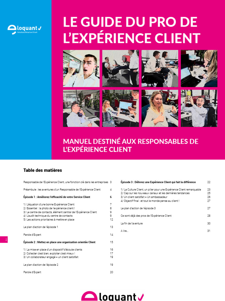 Optimiser l'Expérience Client en 3 étapes | PDF | Centre d'appel | Business