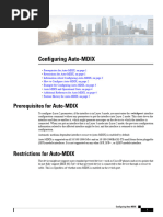 Configuring Auto Mdix