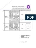 Jadwal Kemah