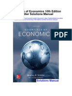 Essentials of Economics 10th Edition Schiller Solutions Manual